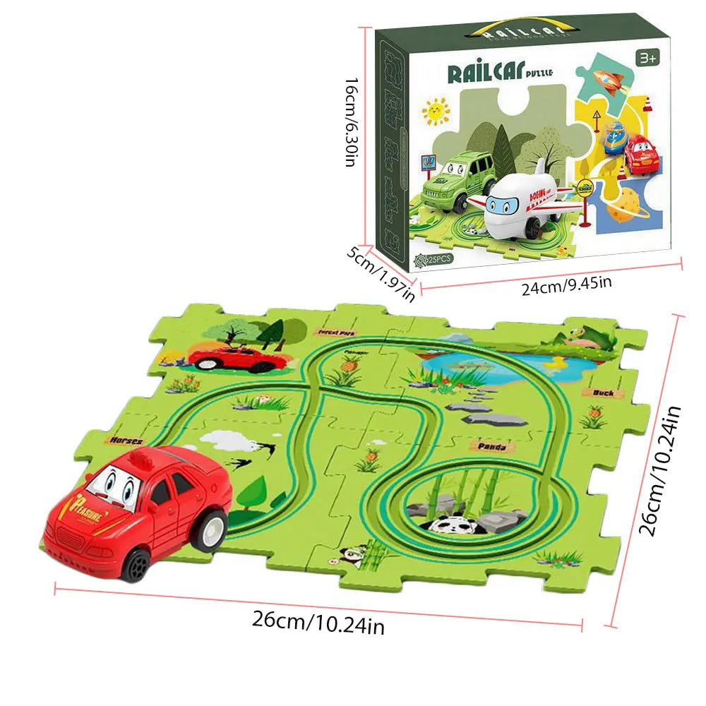 Children's Puzzle Car Set™