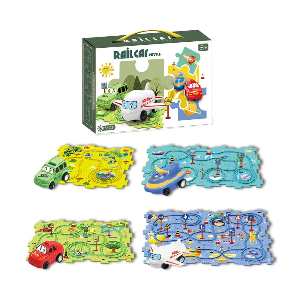 Children's Puzzle Car Set™